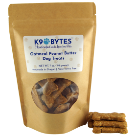 Oatmeal Peanut Butter Dog Treats